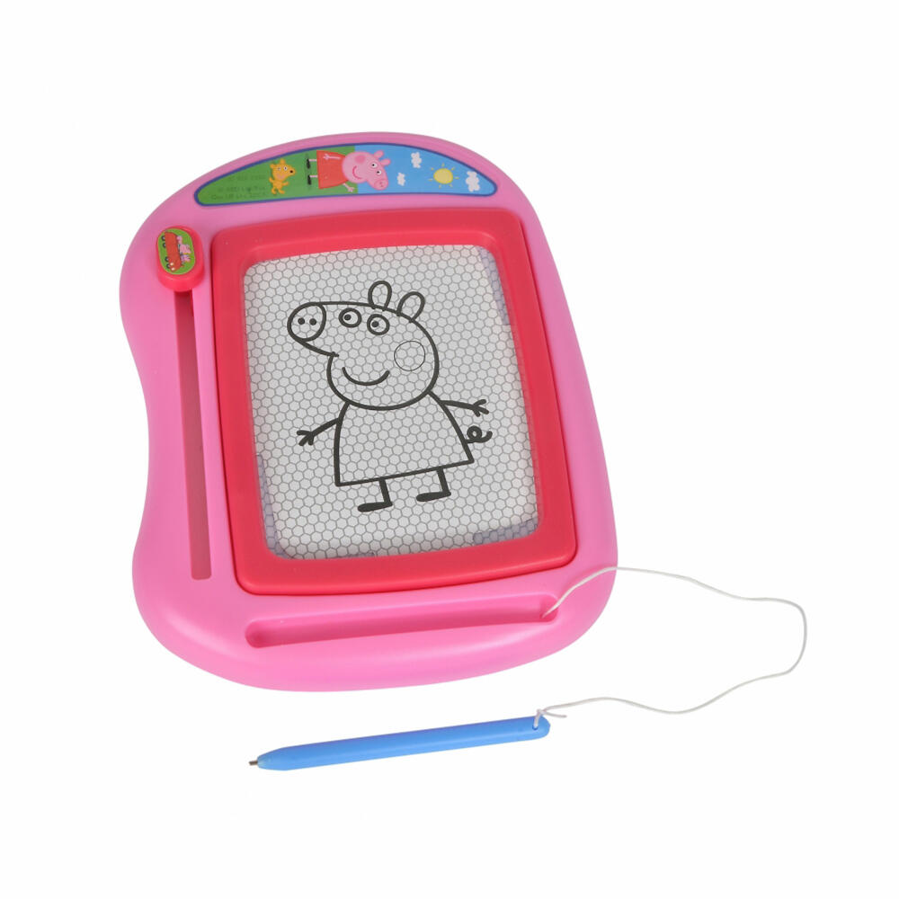 Simba Peppa Pig Magnet Maltafel, Mal Tafel, Malset, Malen, Magnetstift, Peppa Wutz, 109262388