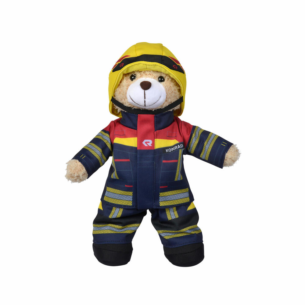 Simba Feuerwehr Plüschbär Rosenbauer, Kuscheltier, Stofftier, Plüschtier, Kuschelbär, 30 cm, 108101001