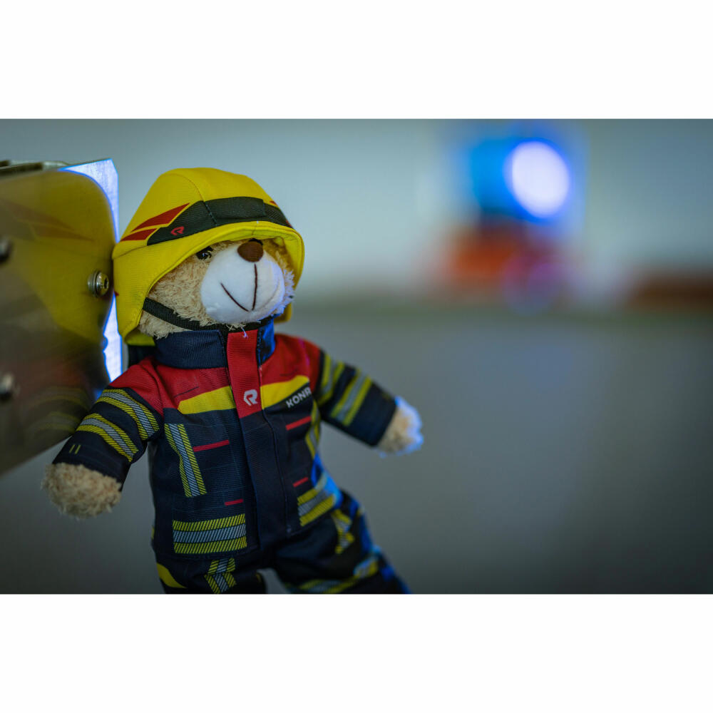 Simba Feuerwehr Plüschbär Rosenbauer, Kuscheltier, Stofftier, Plüschtier, Kuschelbär, 30 cm, 108101001
