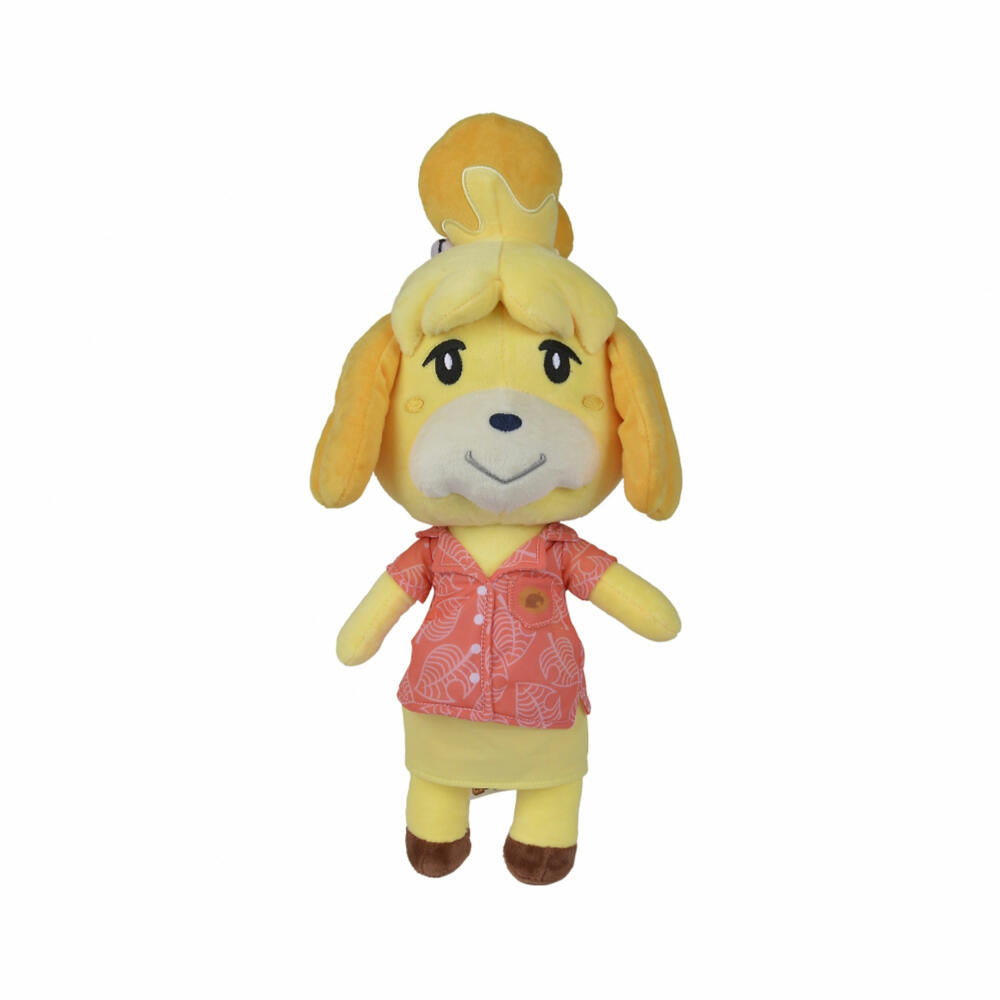 Simba Animal Crossing Melinda, Plüschfigur, Plüschtier, Kuscheltier, Stofftier, 40 cm, 109231006