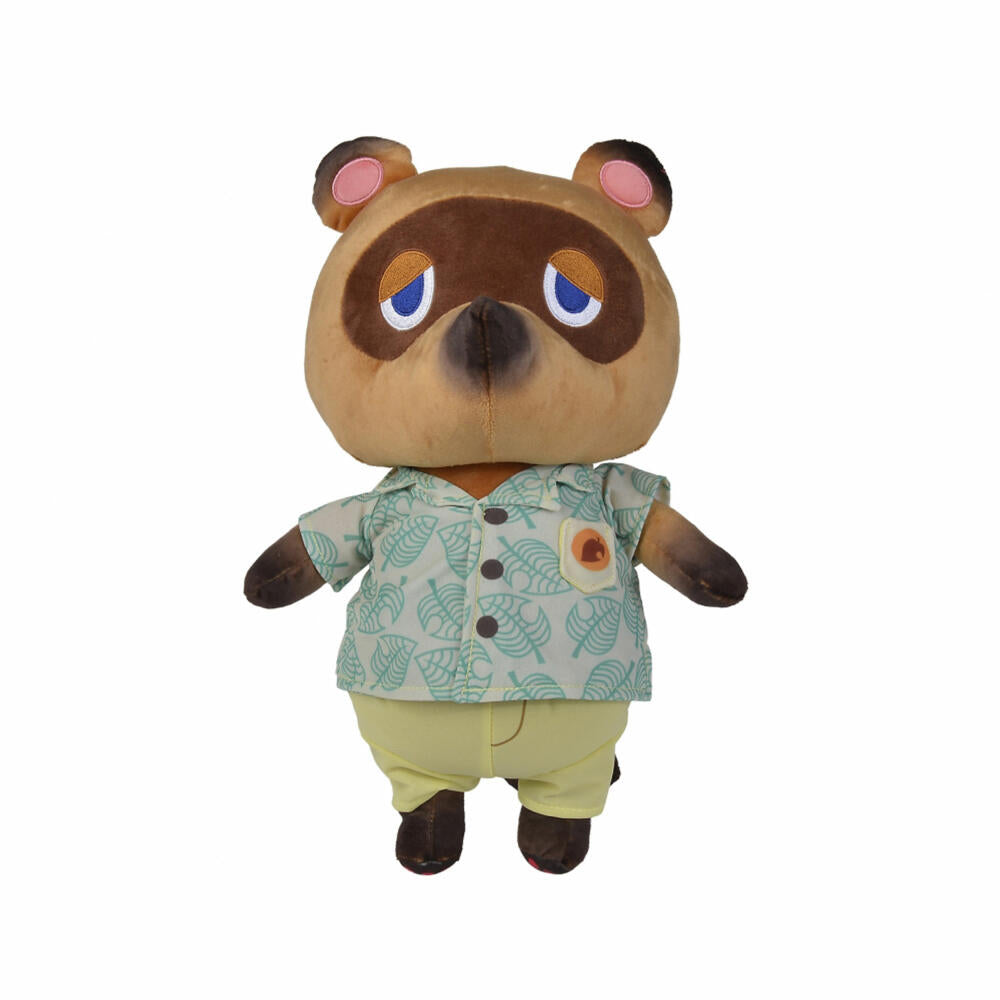 Simba Animal Crossing Tom Nook, Plüschfigur, Plüschtier, Kuscheltier, Stofftier, 40 cm, 109231005