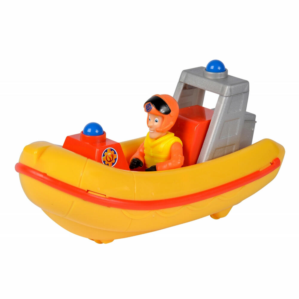 Simba Sam Junior Neptun mit Elvis Figur, Einsatzfahrzeug, Boot, Spielzeugboot, Spielzeug, 109252584