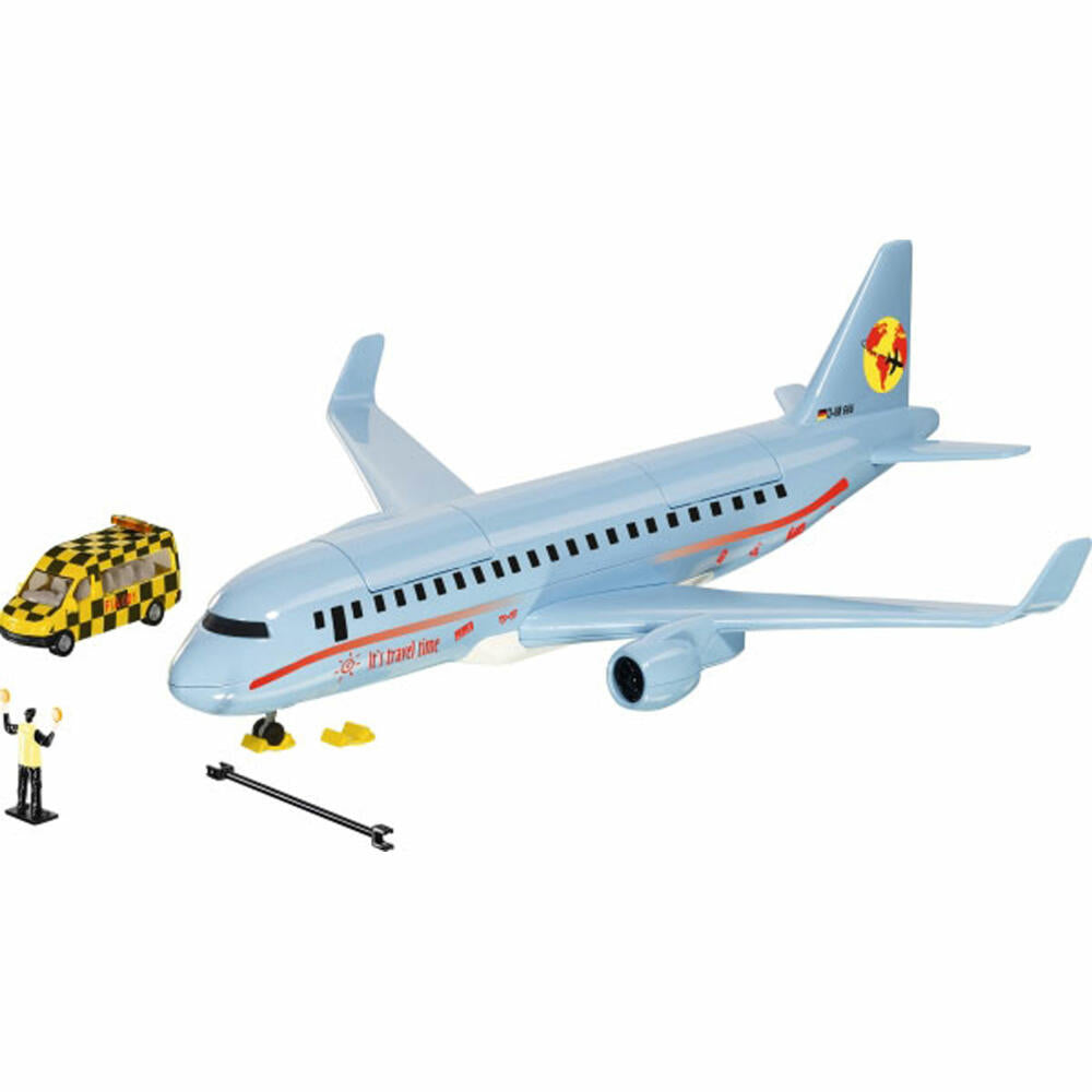 SIKU 5402 Verkehrsflugzeug mit Zubehör