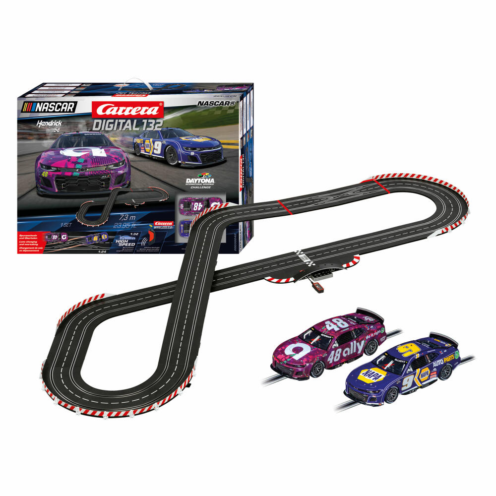 Carrera Autorennbahn Set Digital 132 NASCAR Daytona Challenge, 1:32, 20030042