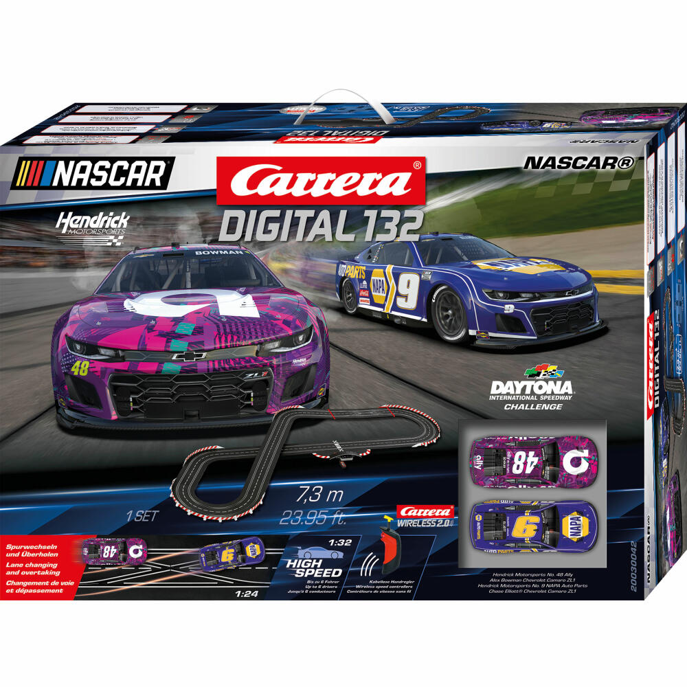 Carrera Autorennbahn Set Digital 132 NASCAR Daytona Challenge, 1:32, 20030042