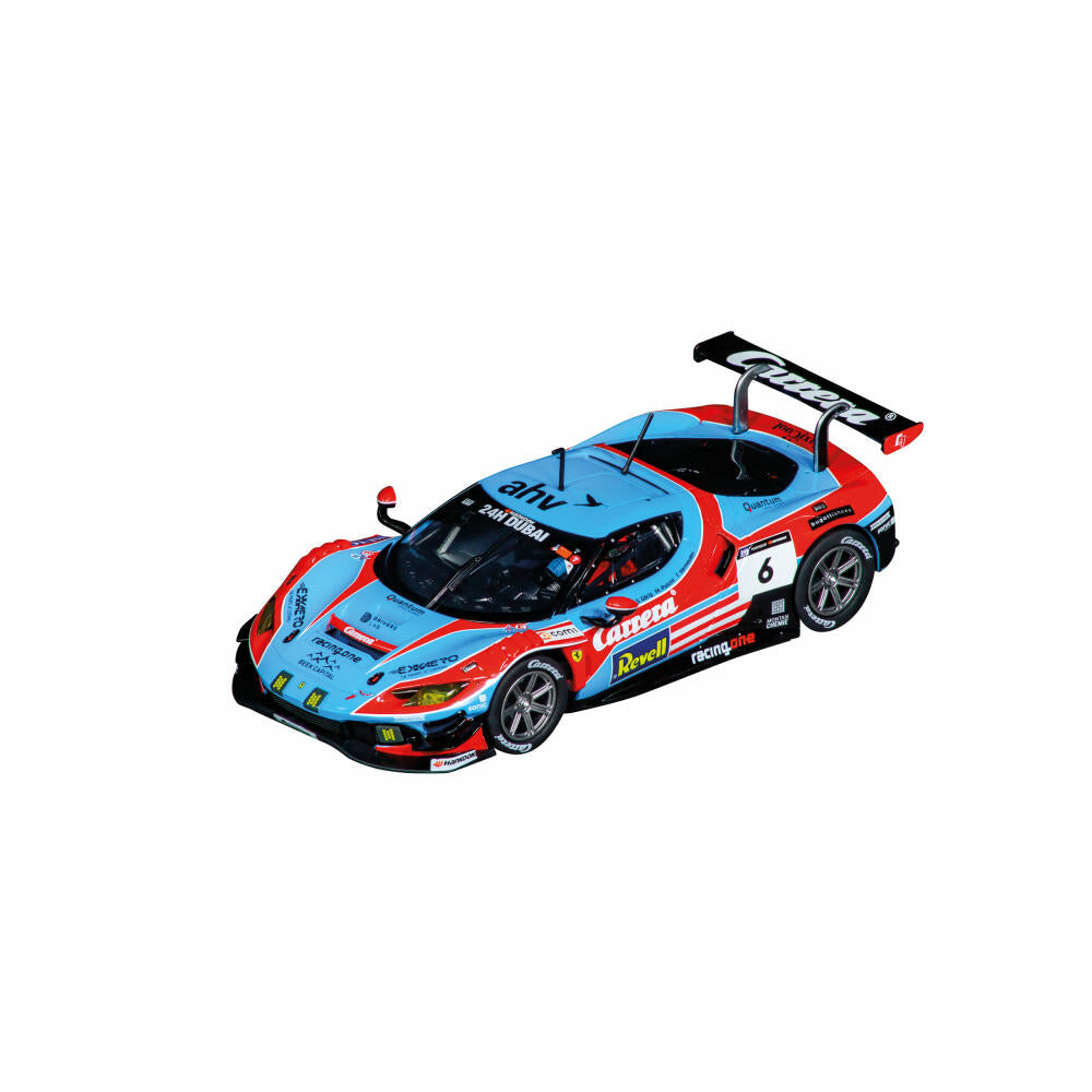 Carrera Autorennbahn-Fahrzeug Digital 132 Ferrari 296 GT3 Carrera, No.6 24H Dubai, 1:32, 20032043