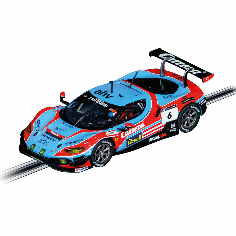 Carrera Autorennbahn-Fahrzeug Digital 132 Ferrari 296 GT3 Carrera, No.6 24H Dubai, 1:32, 20032043