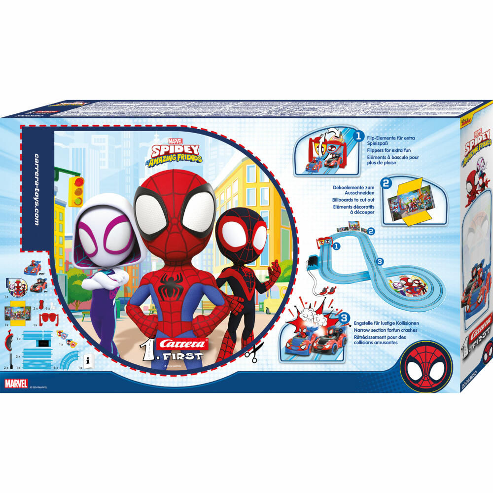 Carrera Autorennbahn Set First Spidey - Go Spidey Go!, 1:50, 20063050