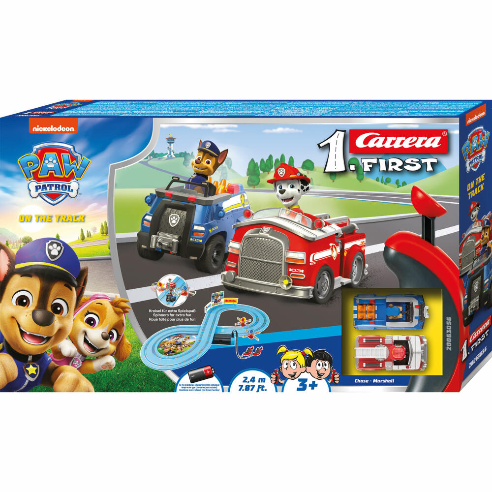Carrera Autorennbahn Set First Paw Patrol - On the Track, 1:50, 20063056