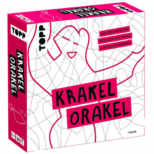 TOPP Krakel-Orakel, Zeichenspiel, Gesellschaftsspiel, Familienspiel, ab 10 Jahren, 18543
