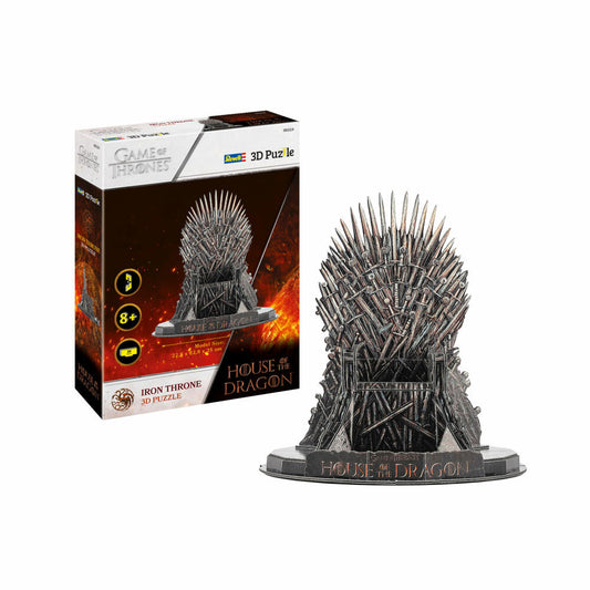 Revell 3D Puzzle House of the Dragon - Iron Throne, 39 Teile, 00224