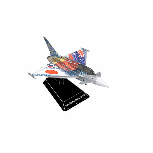Revell 3D Puzzle Eurofighter Typhoon, Flugzeug, 75 Teile, 1:32, 00253