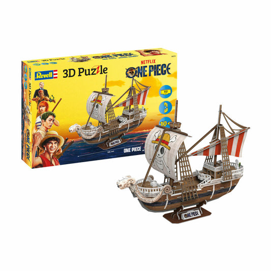 Revell 3D Puzzle One Piece - Going Merry, Piratenschiff, 112 Teile, 00270