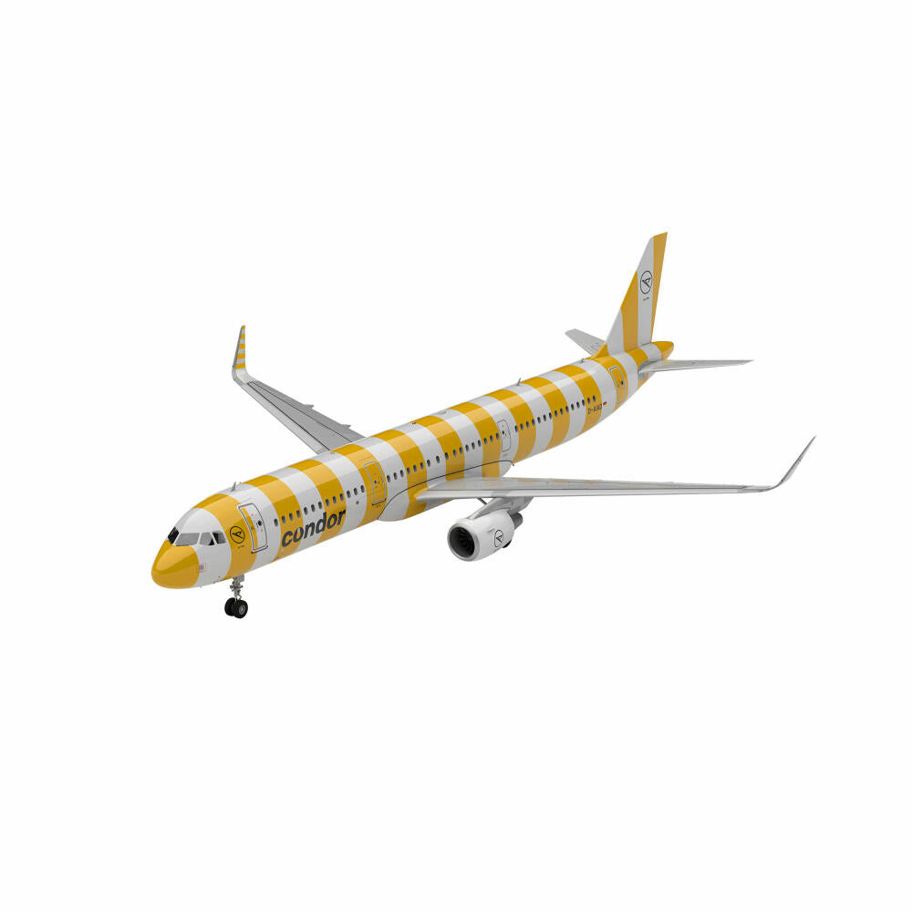 Revell Flugzeug-Modellbausatz Airbus A321-200 Condor, 52 Teile, 1:144, 03788
