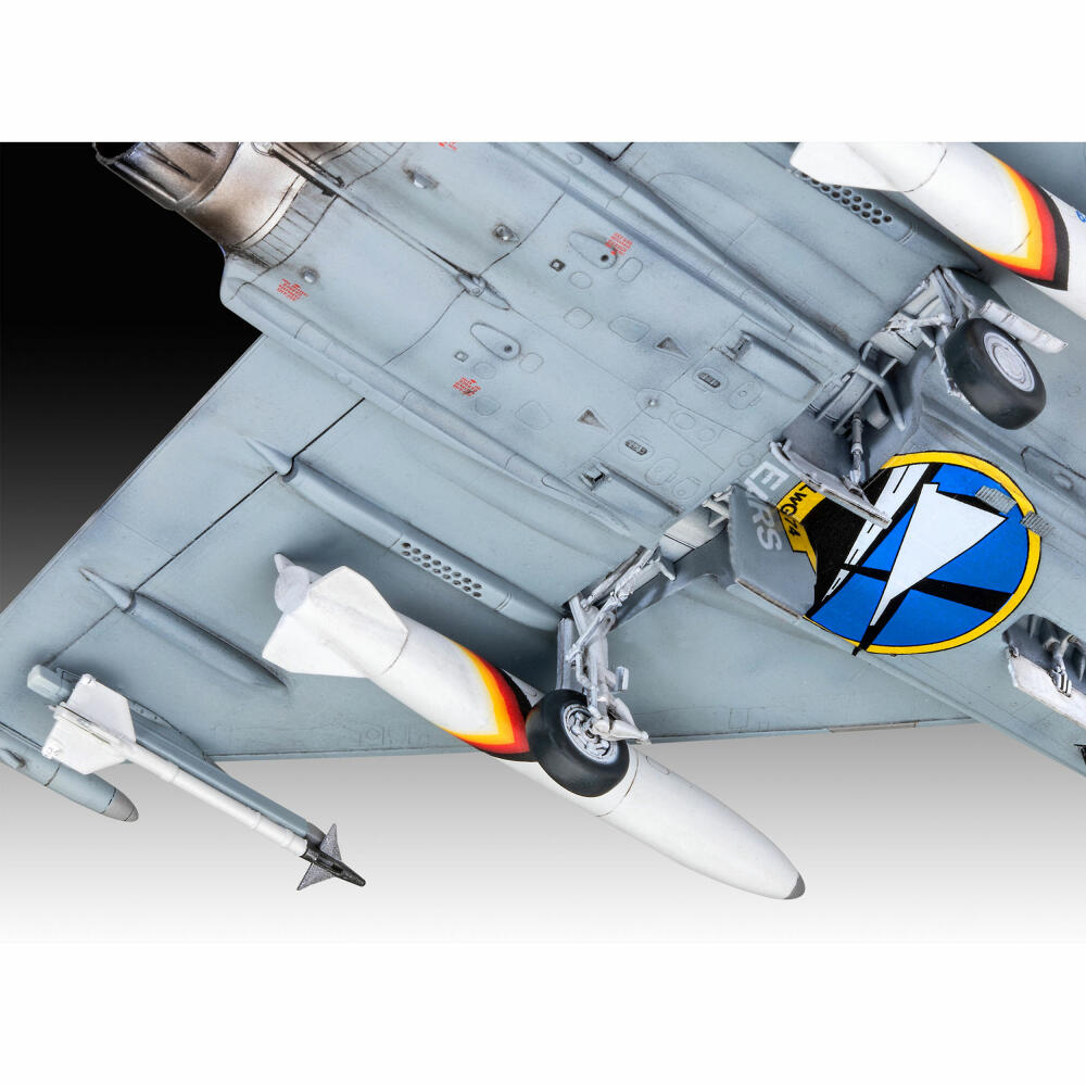 Revell Flugzeug-Modellbausatz Eurofighter Typhoon Bavarian Tiger 2021, 85 Teile, 1:72, 03818