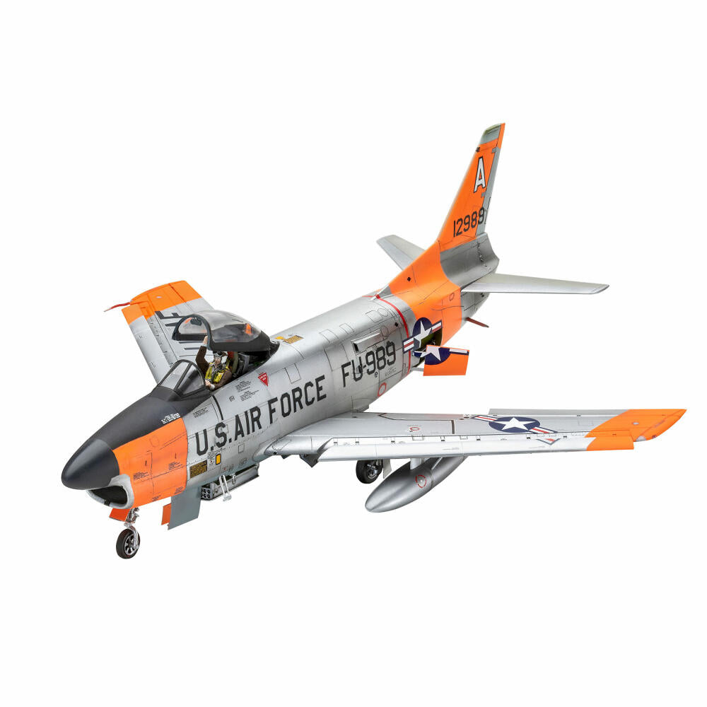 Revell Flugzeug-Modellbausatz F-86D Dog Sabre, 103 Teile, 1:48, 03832