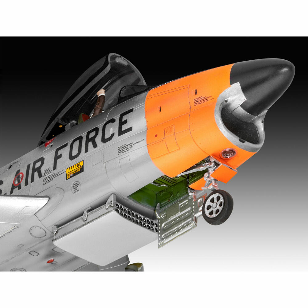 Revell Flugzeug-Modellbausatz F-86D Dog Sabre, 103 Teile, 1:48, 03832
