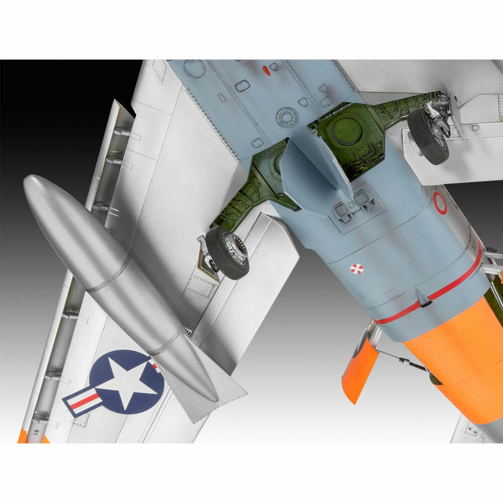 Revell Flugzeug-Modellbausatz F-86D Dog Sabre, 103 Teile, 1:48, 03832