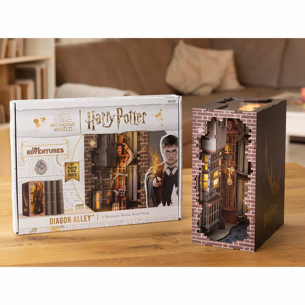 Revell Book Nook Tiny Adventures - Harry Potter Diagon Alley, Winkelgasse, 202 Teile, 00530