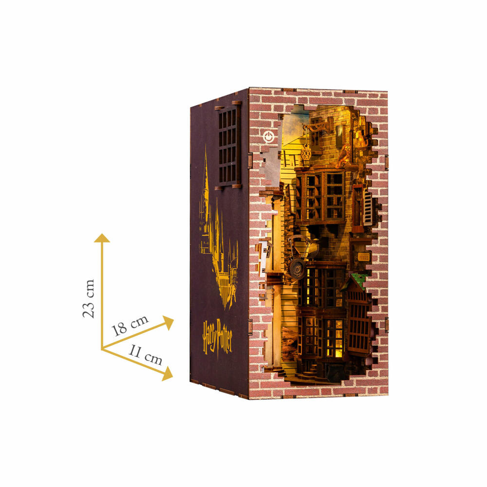 Revell Book Nook Tiny Adventures - Harry Potter Diagon Alley, Winkelgasse, 202 Teile, 00530