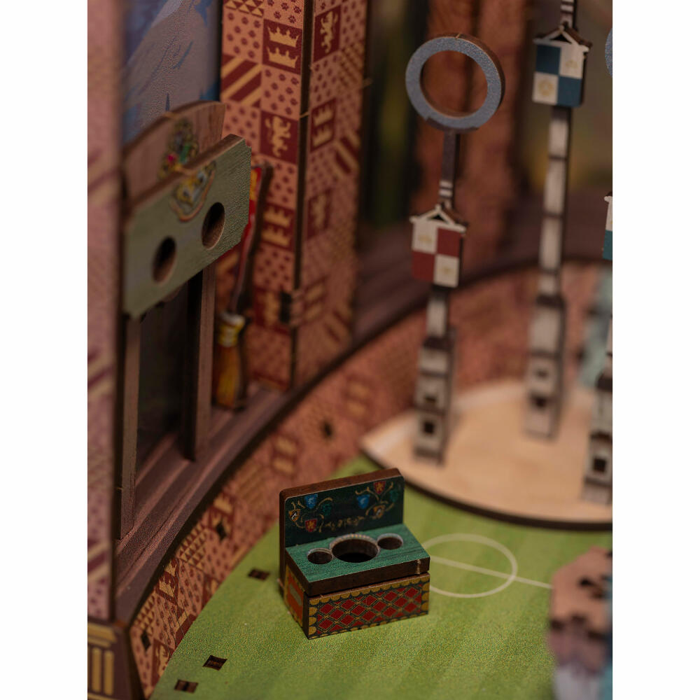 Revell Book Nook Tiny Adventures - Harry Potter Quidditch Field, Bücherstütze, 124 Teile, 00532