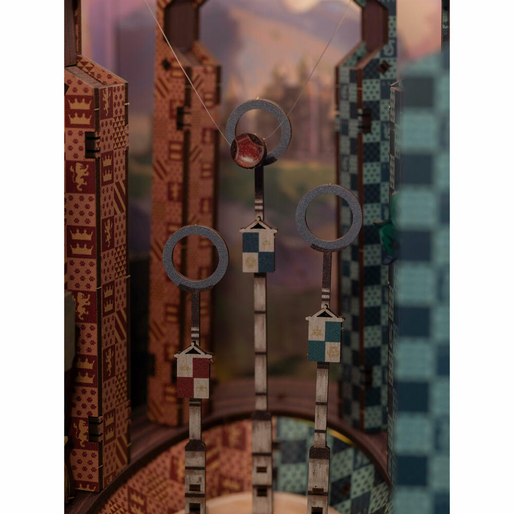 Revell Book Nook Tiny Adventures - Harry Potter Quidditch Field, Bücherstütze, 124 Teile, 00532