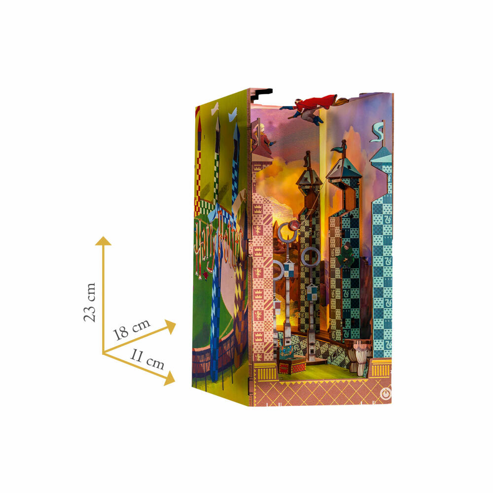 Revell Book Nook Tiny Adventures - Harry Potter Quidditch Field, Bücherstütze, 124 Teile, 00532