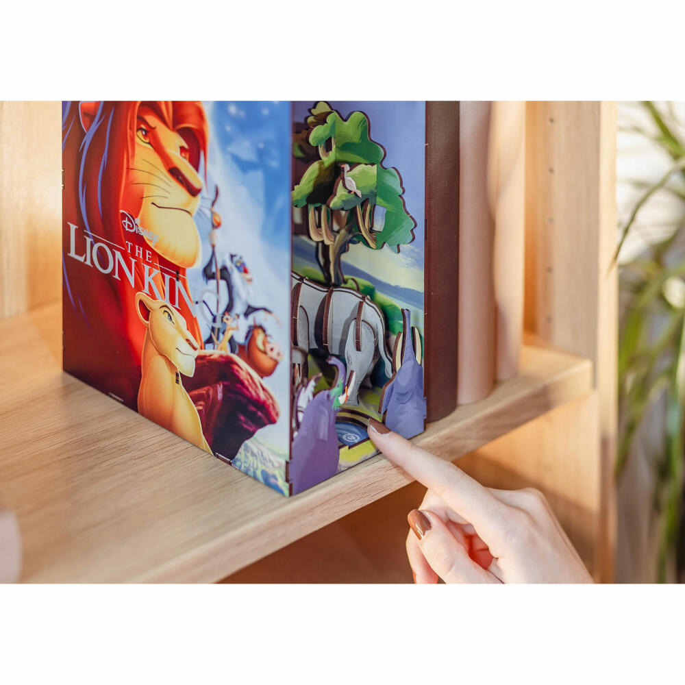 Revell Book Nook Tiny Adventures - Disney König der Löwen, Bücherstütze, 82 Teile, 00534