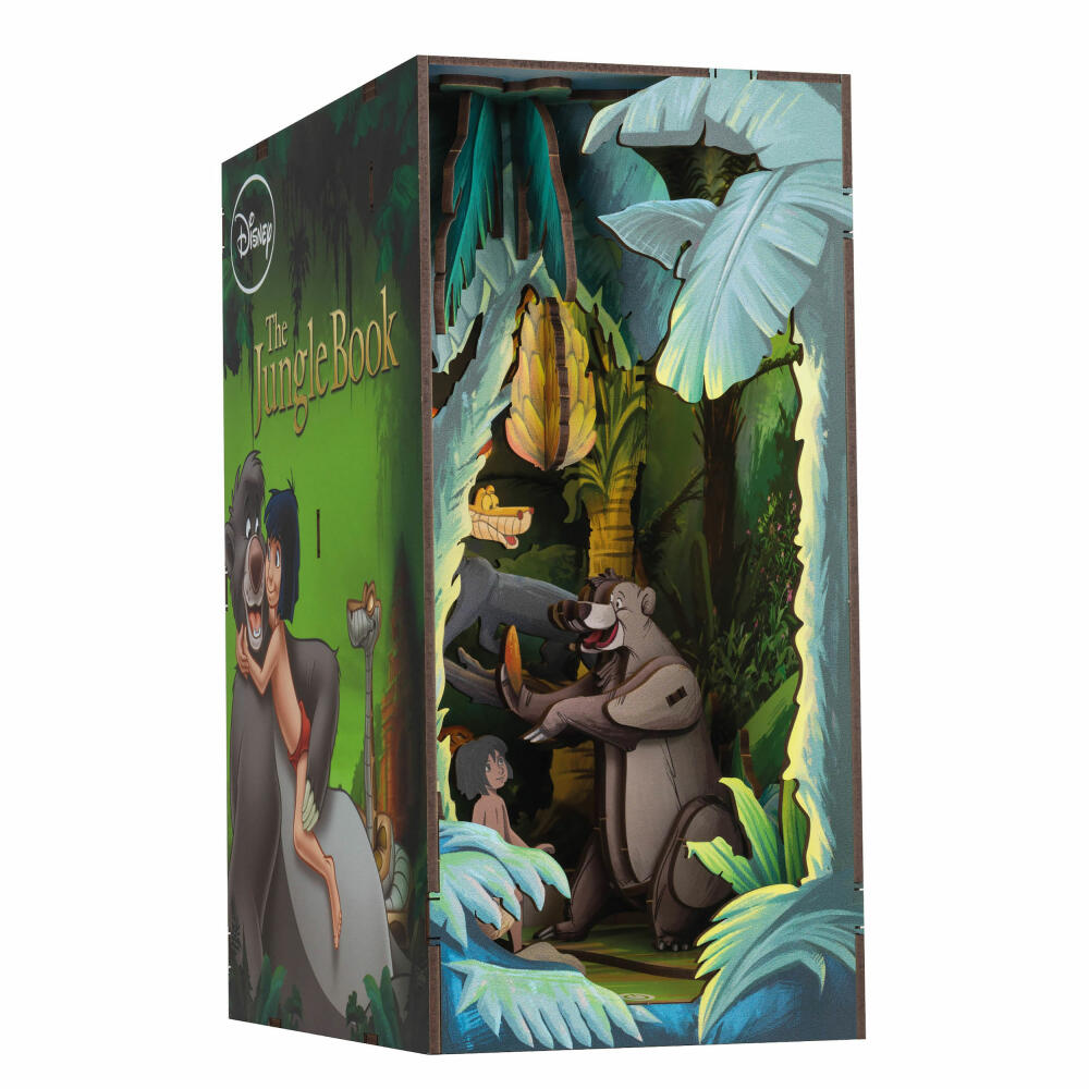 Revell Book Nook Tiny Adventures - Disney Das Dschungelbuch, Bücherstütze, 68 Teile, 00535
