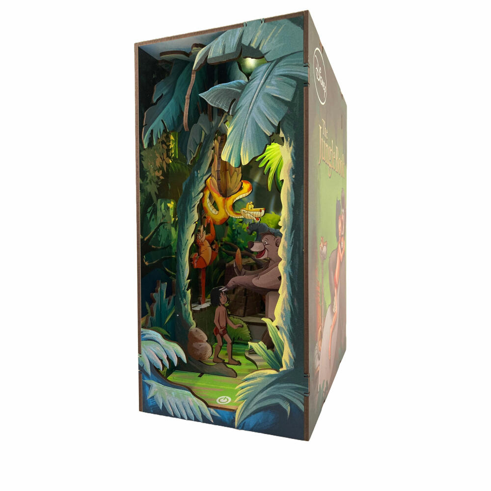 Revell Book Nook Tiny Adventures - Disney Das Dschungelbuch, Bücherstütze, 68 Teile, 00535