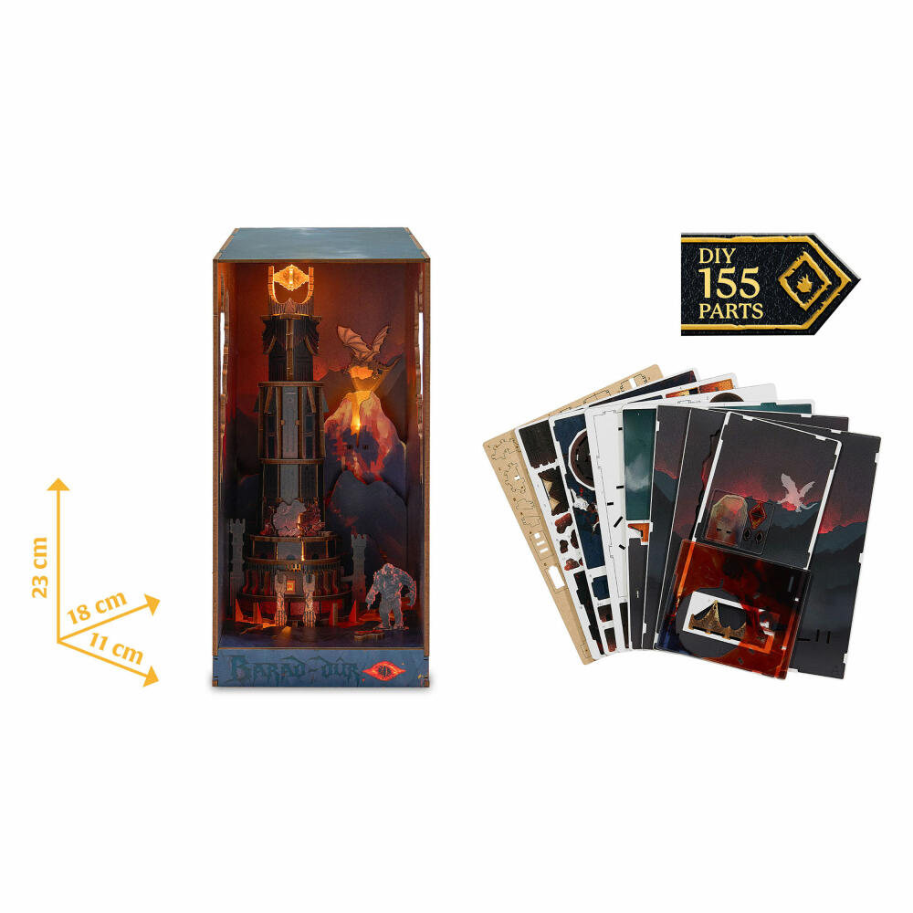 Revell Book Nook Tiny Adventures - Herr der Ringe Barad-Dur, Sauron, 00537