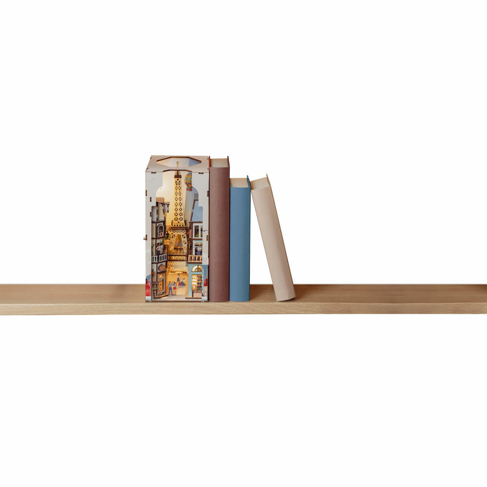 Revell Book Nook Tiny Adventures Paris, Bücherstütze, 168 Teile, 00539