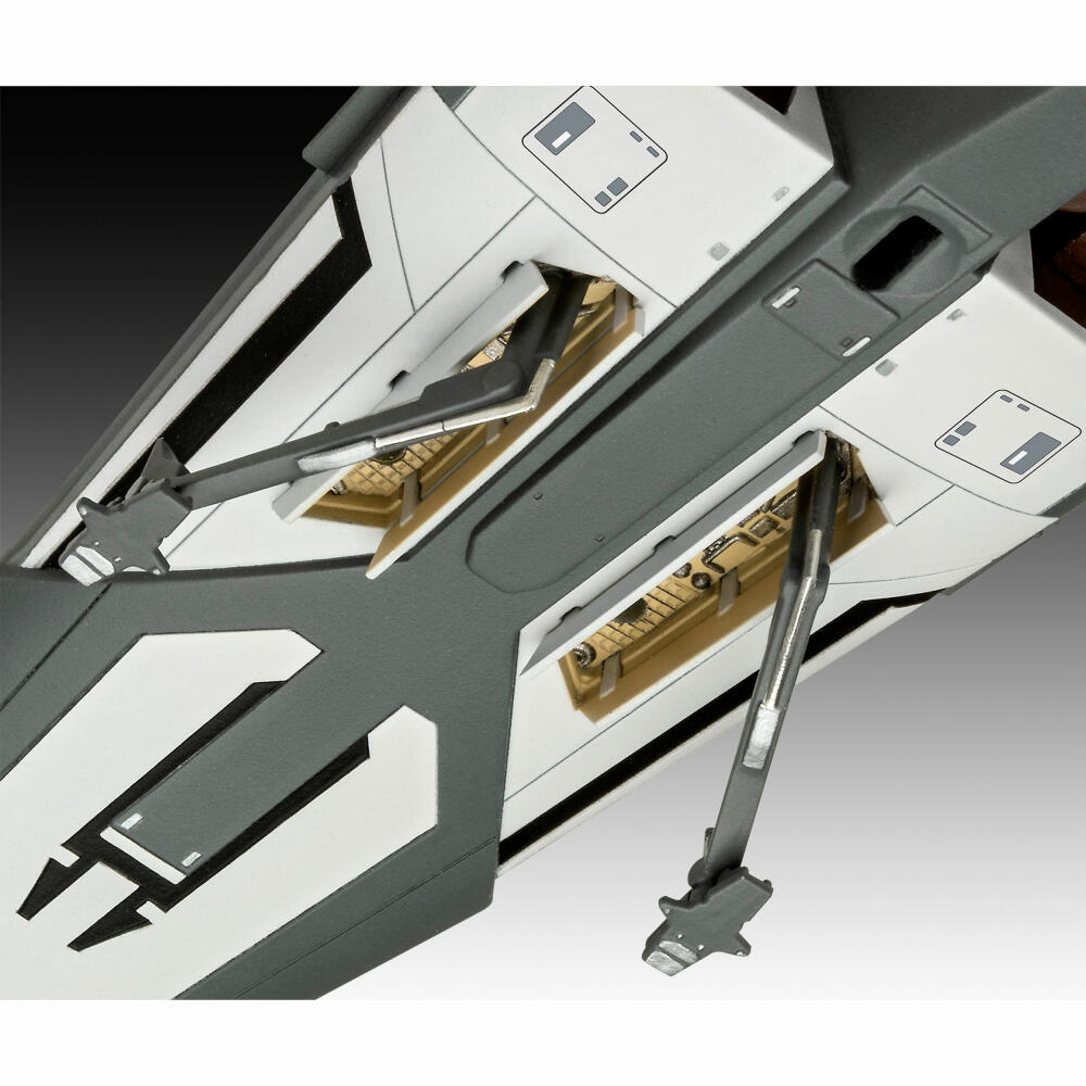 Revell Star Wars Modellbausatz Geschenkset Darth Maul Sith Infiltrator, Raumschiff, 35 Teile, 1:120, 05638