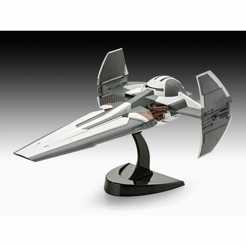Revell Star Wars Modellbausatz Geschenkset Darth Maul Sith Infiltrator, Raumschiff, 35 Teile, 1:120, 05638