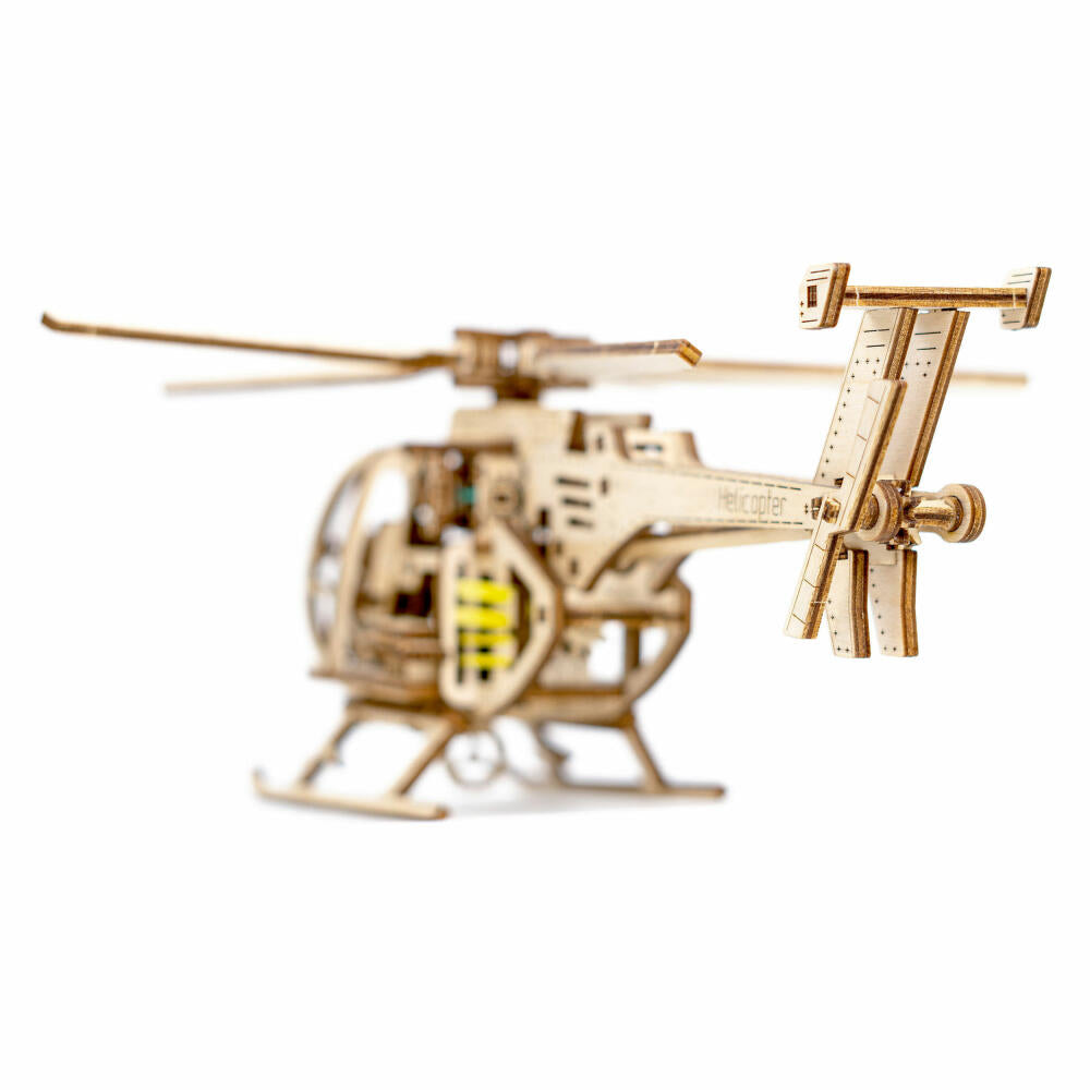 Revell 3D-Holzmodellbausatz Tiny Adventures - Helicopter, 173 Teile, 1:30, 00611