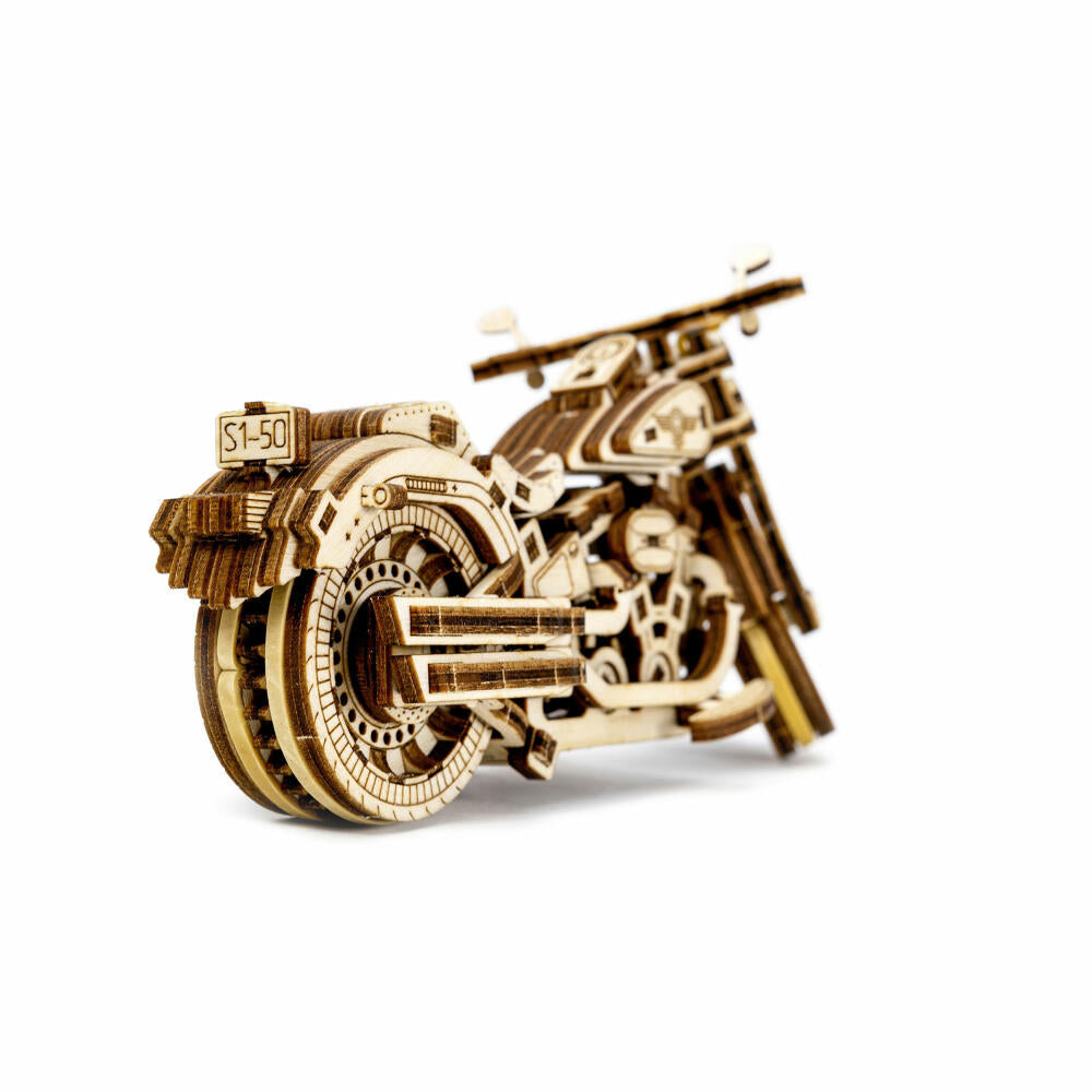 Revell 3D-Holzmodellbausatz Tiny Adventures - Cruiser V-Twin, 168 Teile, 1:13, 00614
