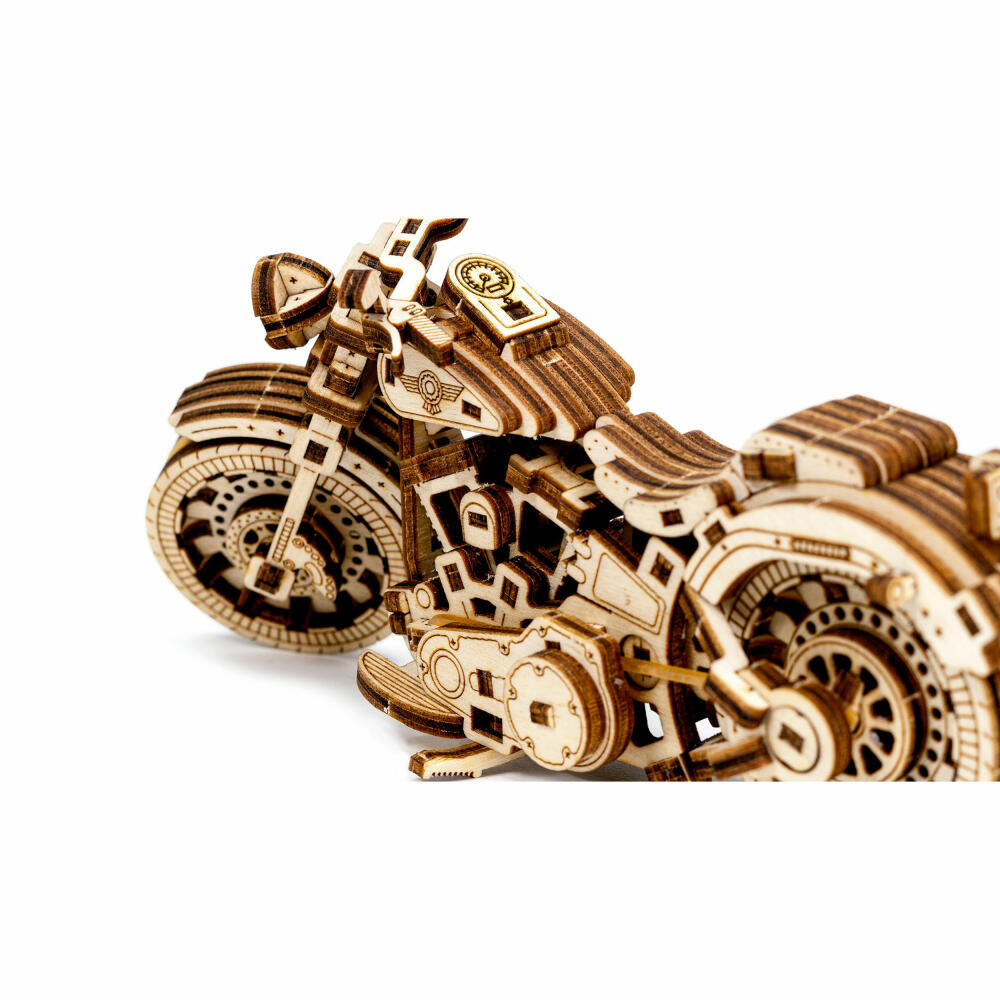 Revell 3D-Holzmodellbausatz Tiny Adventures - Cruiser V-Twin, 168 Teile, 1:13, 00614