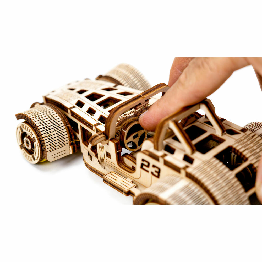 Revell 3D-Holzmodellbausatz Tiny Adventures - Roadster, 111 Teile, 1:32, 00615