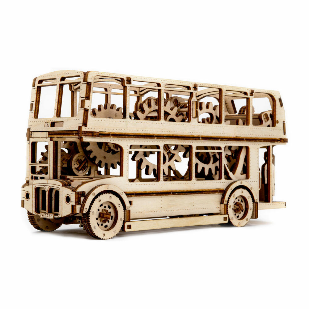 Revell 3D-Holzmodellbausatz Tiny Adventures - London Bus, 216 Teile, 1:40, 00618
