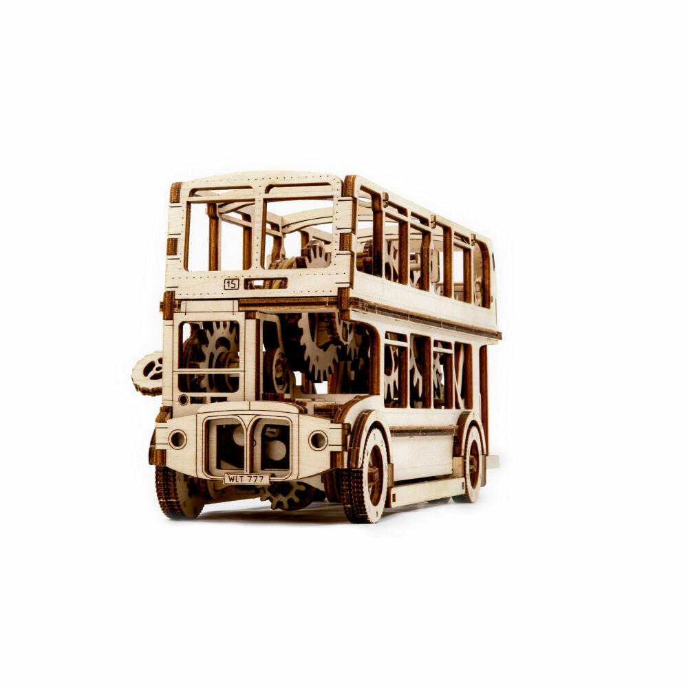 Revell 3D-Holzmodellbausatz Tiny Adventures - London Bus, 216 Teile, 1:40, 00618