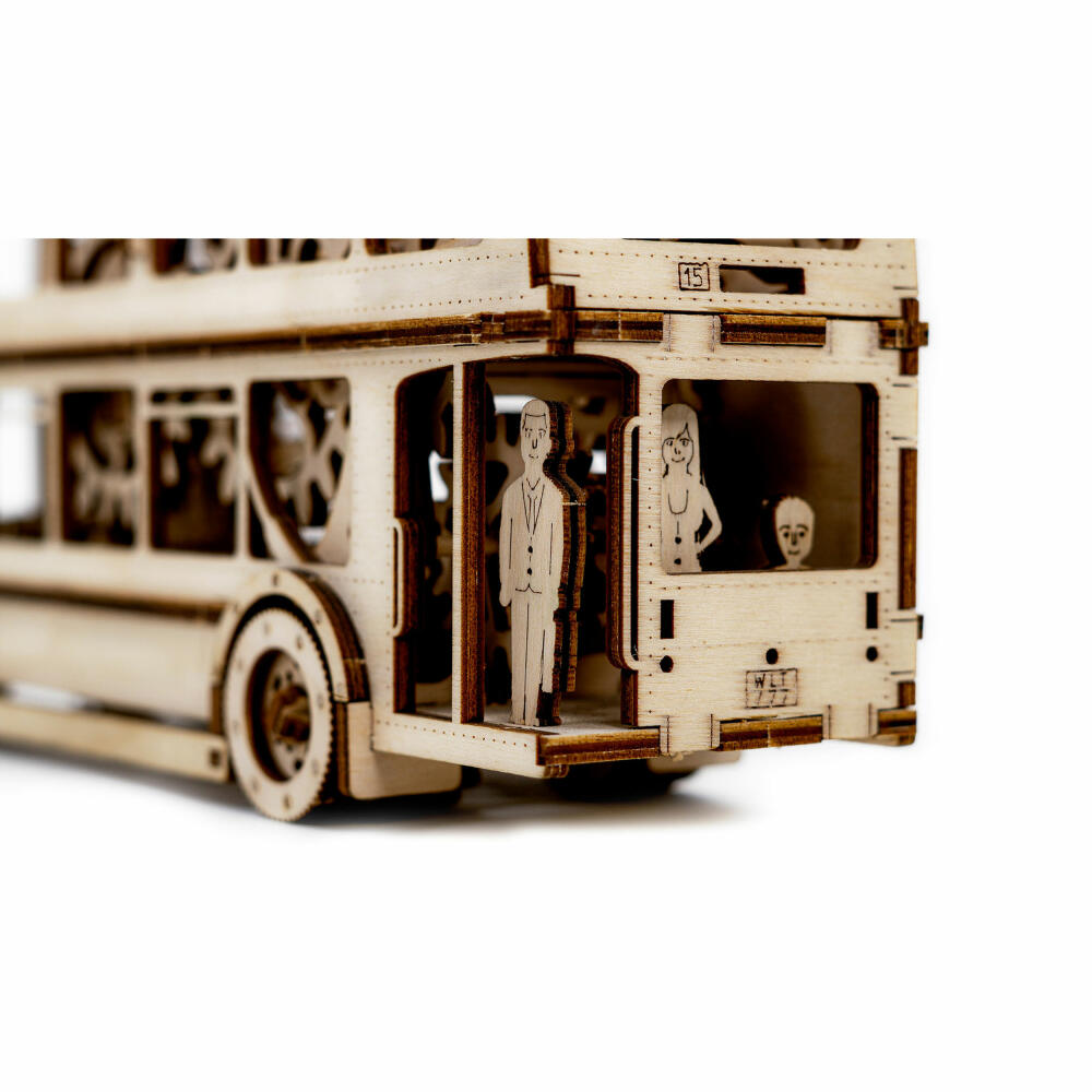 Revell 3D-Holzmodellbausatz Tiny Adventures - London Bus, 216 Teile, 1:40, 00618