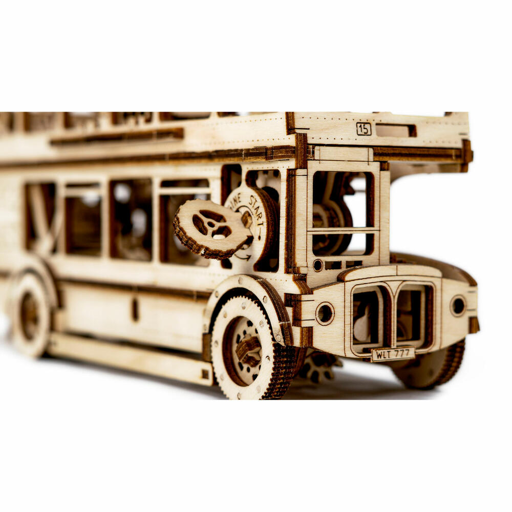 Revell 3D-Holzmodellbausatz Tiny Adventures - London Bus, 216 Teile, 1:40, 00618