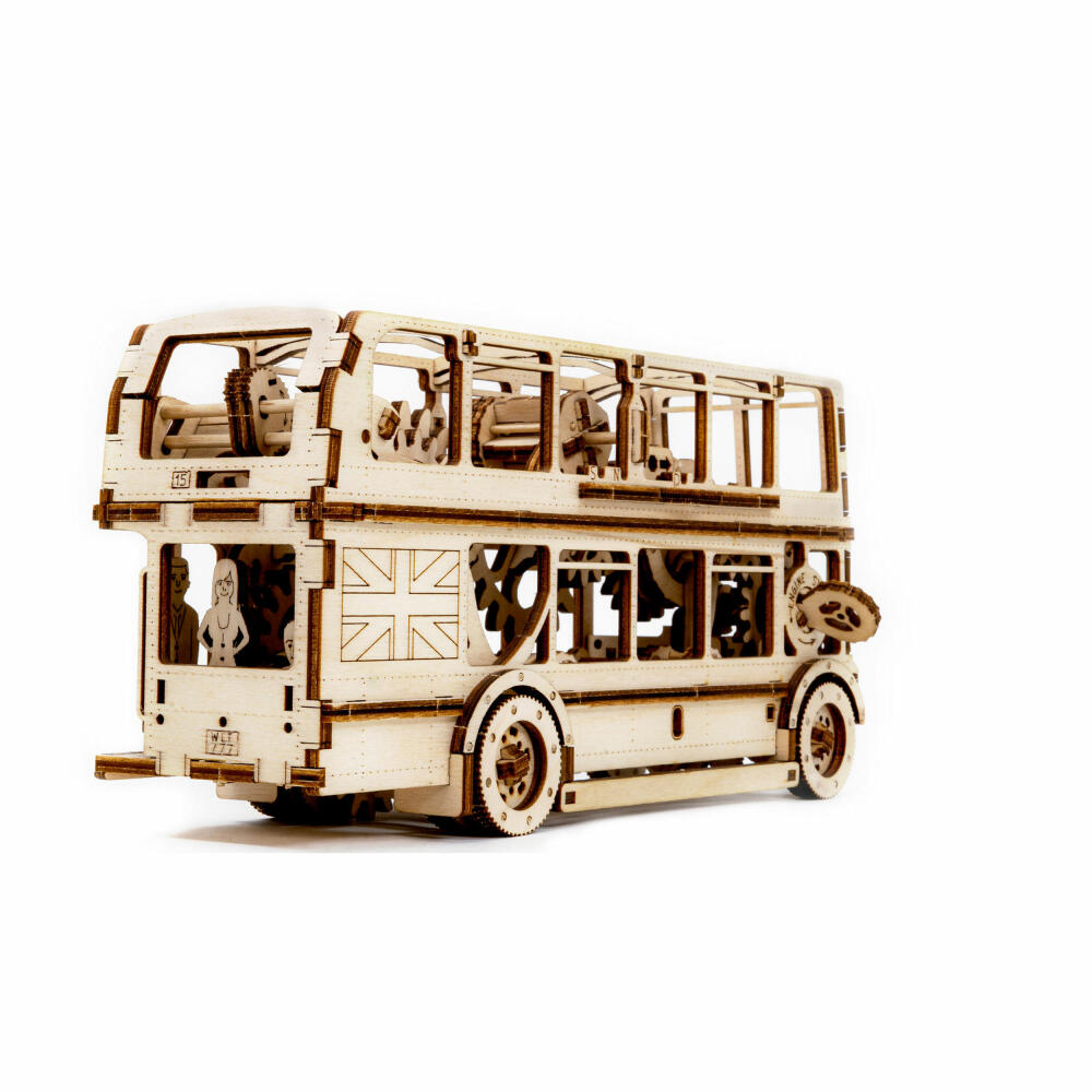 Revell 3D-Holzmodellbausatz Tiny Adventures - London Bus, 216 Teile, 1:40, 00618