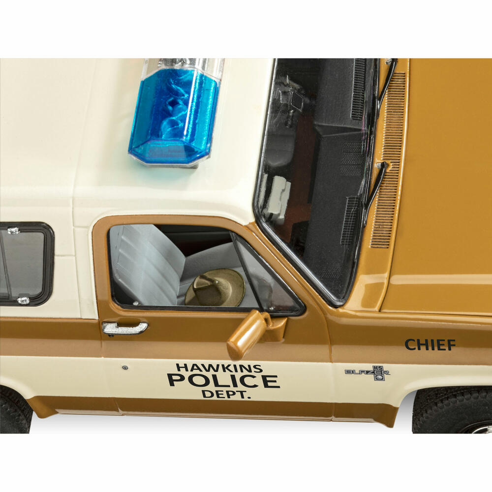 Revell Fahrzeug-Modellbausatz Stranger Things Hoppers Chevy Blazer K5, Auto, 162 Teile, 1:25, 07724