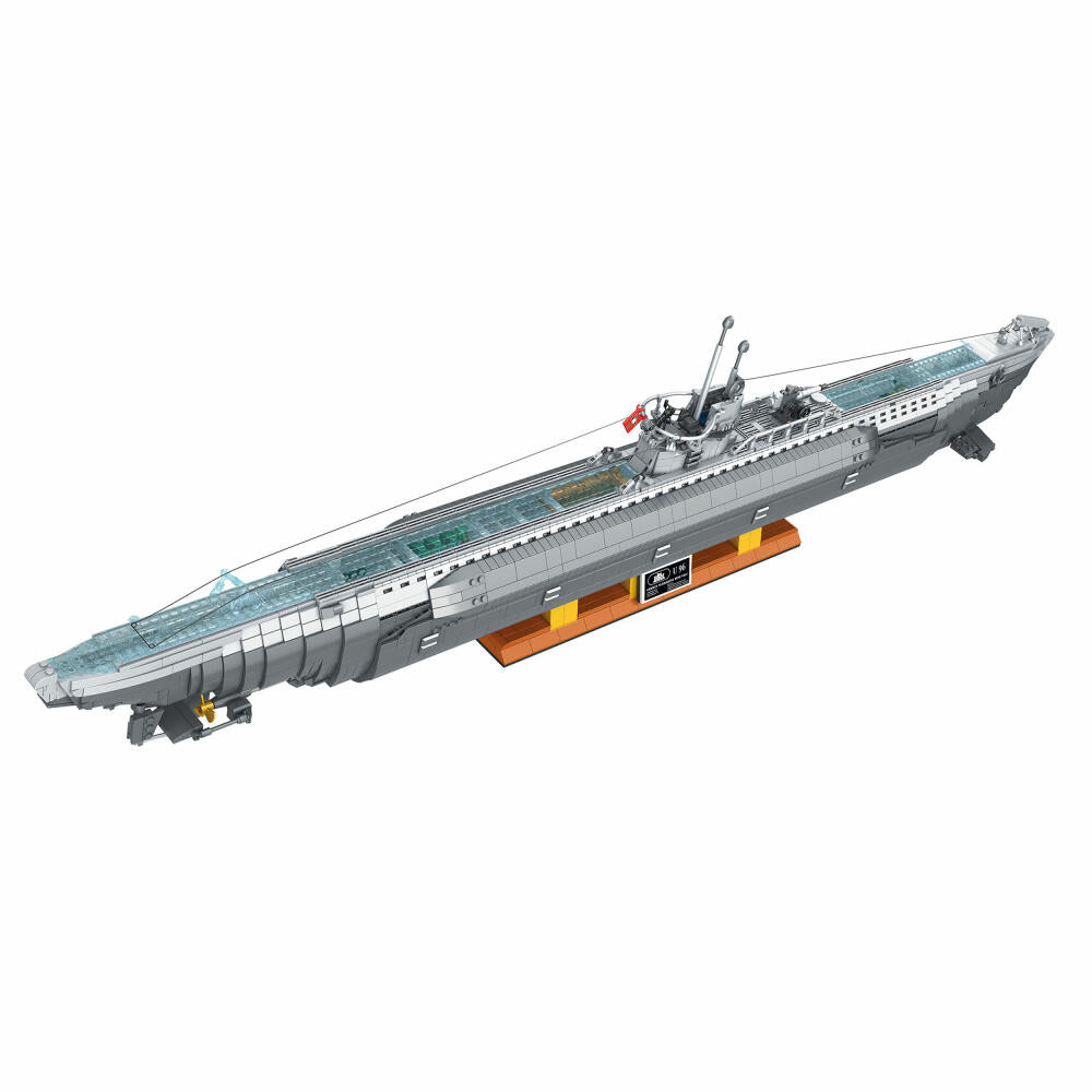 Revell Konstruktionsbaustein-Set U-Boot U-96 Das Boot, Brick System, 6483 Teile, 1:56, 00960