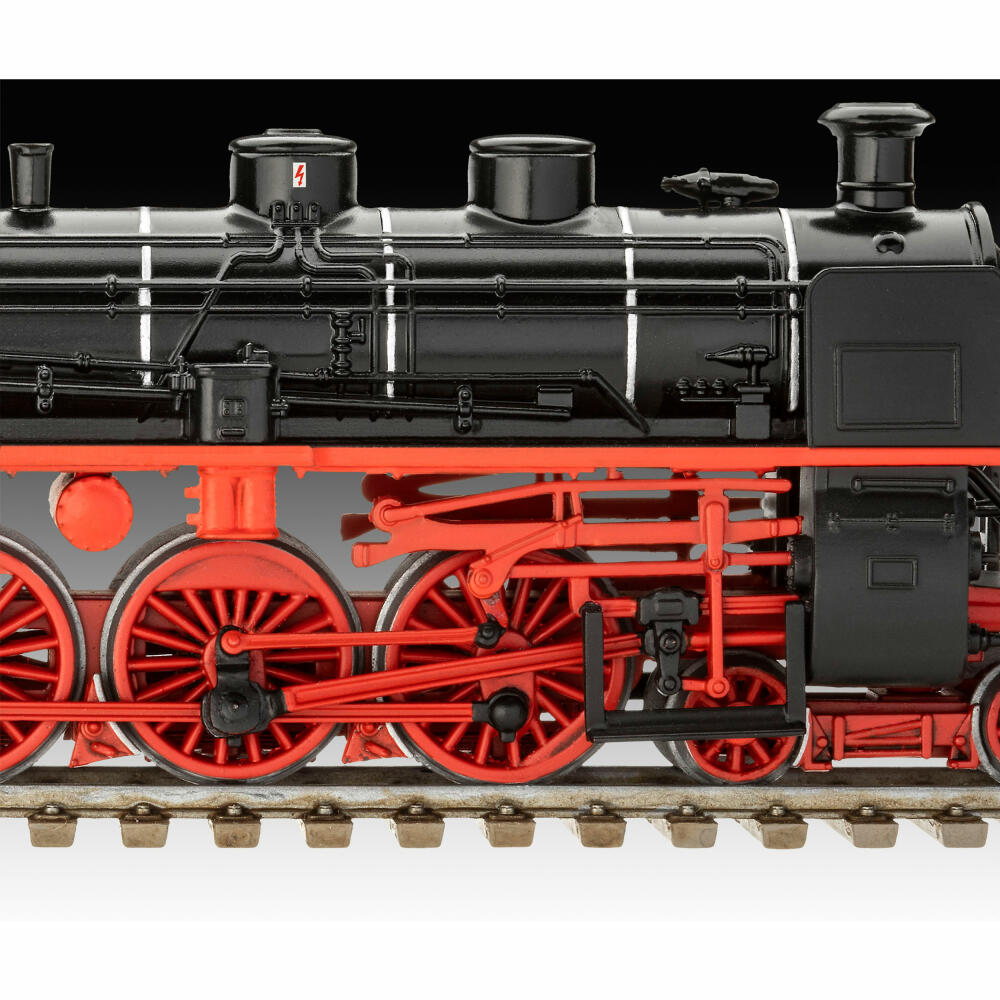 Revell Zug-Modellbausatz Schnellzuglokomotive BR 18 505 mit Tender, Eisenbahn, 163 Teile, 1:87, 02167