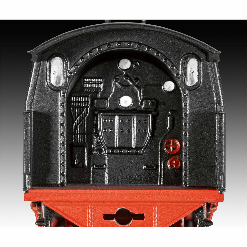 Revell Zug-Modellbausatz Schnellzuglokomotive BR 18 505 mit Tender, Eisenbahn, 163 Teile, 1:87, 02167
