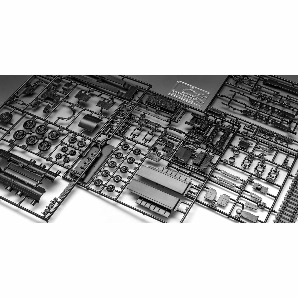 Revell Zug-Modellbausatz Schnellzuglokomotive BR 18 505 mit Tender, Eisenbahn, 163 Teile, 1:87, 02167