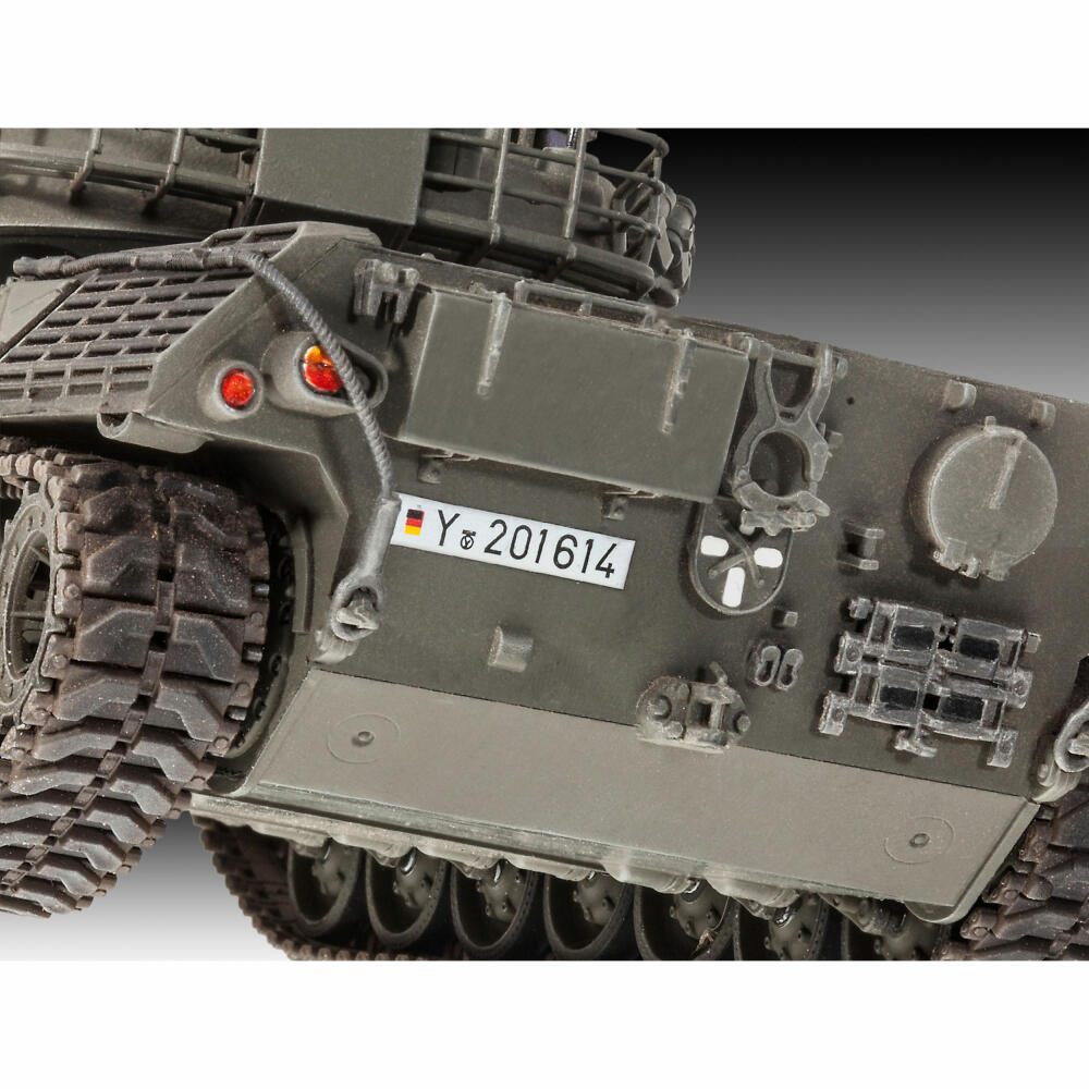 Revell Panzer-Modellbausatz Leopard 1, Militär, 260 Teile, 1:35, 03240