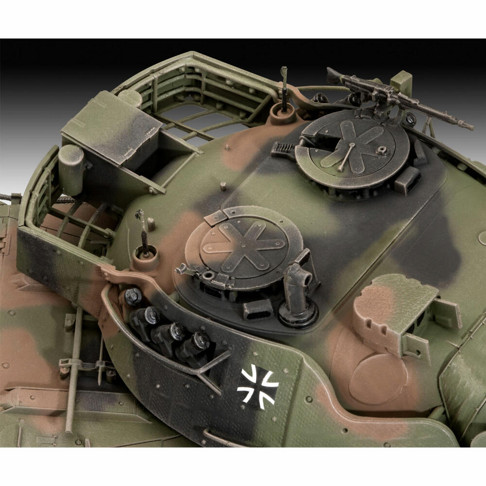 Revell Panzer-Modellbausatz Leopard 1A5, Militär, 260 Teile, 1:35, 03320